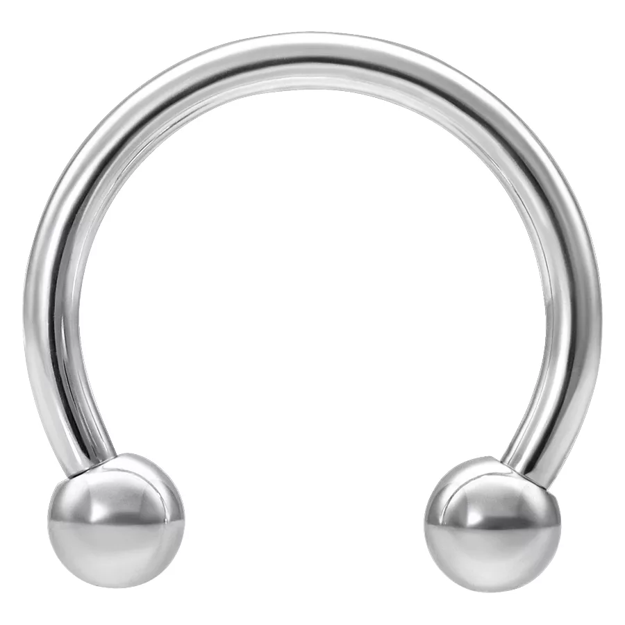 Circular barbell hotsell ring