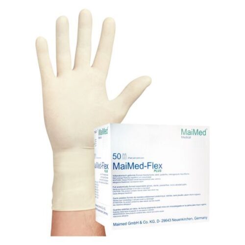 MaiMed Flex Plus Latex Gloves